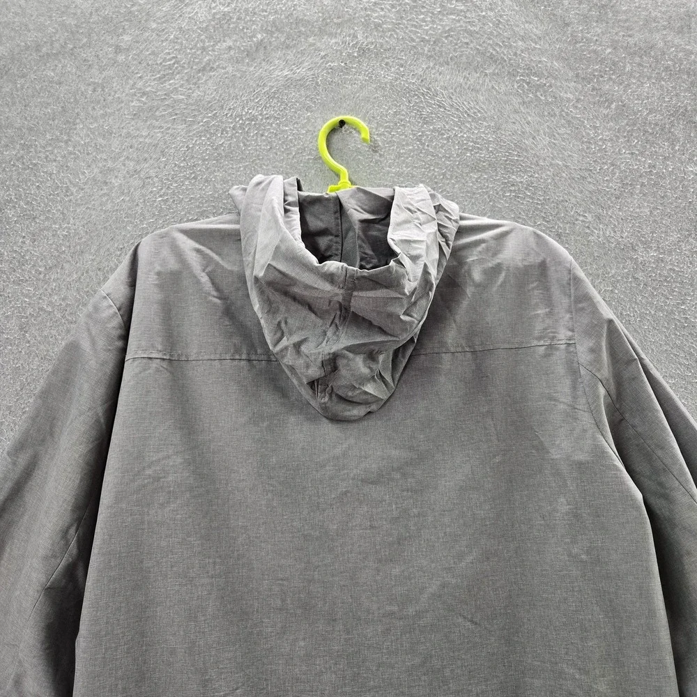 Banana Republic Men Jacket‎ L Gray Hooded